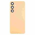 For Samsung Galaxy S24 SM-S921B OEM Battery Back Cover with Camera Lens Cover(Yellow) - 2