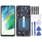 For Samsung Galaxy S21 FE 5G SM-G990B TFT Material LCD Screen Digitizer Full Assembly with Frame, Not Supporting Fingerprint Identification (Black) - 1