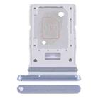 For Samsung Galaxy A55 SM-A556B Original SIM Card Tray + SIM / Micro SD Card Tray (Blue) - 1