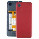 For Samsung Galaxy A03 Core SM-A032F Original Battery Back Cover(Red) - 1