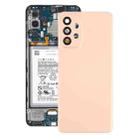 For Samsung Galaxy A23 4G SM-A235F Original Battery Back Cover with Camera Lens Cover(Pink) - 1