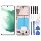 For Samsung Galaxy S22+ 5G SM-S906B Original LCD Screen Digitizer Full Assembly with Frame (Gold) - 1