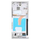 For Samsung Galaxy S22 Ultra 5G SM-S908B Original LCD Screen Digitizer Full Assembly with Frame (White) - 3