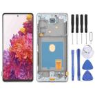 For Samsung Galaxy S20 FE SM-G780F 6.43 inch OLED LCD Screen Digitizer Full Assembly with Frame (Silver) - 1