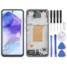 For Samsung Galaxy A35 SM-A356B 6.43 inch OLED LCD Screen Digitizer Full Assembly with Frame(Dark Blue) - 1