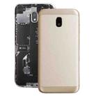 For Galaxy J3 (2017), J3 Pro (2017), J330F/DS, J330G/DS Back Cover (Gold) - 1