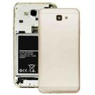 For Galaxy J7 Prime, G610F, G610F/DS, G610F/DD, G610M, G610M/DS, G610Y/DS, ON7(2016) Back Cover (Gold) - 1