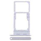 For Samsung Galaxy A16 5G SM-A166B Original SIM Card Tray + SIM Card Tray / Micro SD Card Tray (Silver) - 1