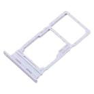 For Samsung Galaxy A16 5G SM-A166B Original SIM Card Tray + SIM Card Tray / Micro SD Card Tray (Silver) - 2