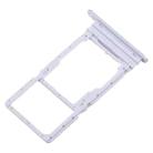 For Samsung Galaxy A16 5G SM-A166B Original SIM Card Tray + SIM Card Tray / Micro SD Card Tray (Silver) - 3