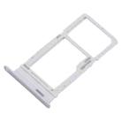 For Samsung Galaxy A16 SM-A165F Original SIM Card Tray + Micro SD Card Tray (Silver) - 2