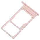 For Samsung Galaxy A16 SM-A165F Original SIM Card Tray + SIM / Micro SD Card Tray (Pink) - 3