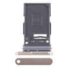 For Samsung Galaxy S24+ SM-S926B Original SIM Card Tray (Gold) - 1
