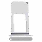 For Samsung Galaxy Tab A9+ 5G SM-X210 Micro SD Card Tray (Silver) - 1