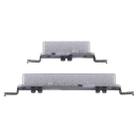For Samsung Galaxy Tab A 8.0 SM-T380/T385 Original Power Button and Volume Control Button (Silver) - 2