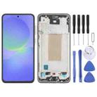 For Samsung Galaxy A36 SM-A366B Original LCD Screen Digitizer Full Assembly with Frame(Black) - 1