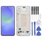 For Samsung Galaxy A36 SM-A366B Original LCD Screen Digitizer Full Assembly with Frame (Silver) - 1