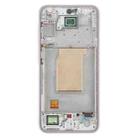 For Samsung Galaxy A35 SM-A356B Original LCD Screen Digitizer Full Assembly with Frame (Pink) - 3