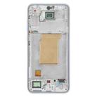 For Samsung Galaxy A35 SM-A356B Original LCD Screen Digitizer Full Assembly with Frame (Baby Blue) - 3