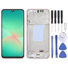 For Samsung Galaxy A26 SM-A266B 6.66 inch OLED LCD Screen Digitizer Full Assembly with Frame (Pink) - 1