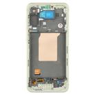 For Samsung Galaxy A55 SM-A556B OLED LCD Screen Digitizer Full Assembly with Frame (Light Green) - 3