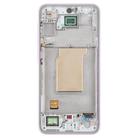 For Samsung Galaxy A35 SM-A356B OLED LCD Screen Digitizer Full Assembly with Frame (Pink) - 3