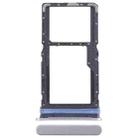 For Samsung Galaxy A06 5G SM-A066B Original SIM + SIM / Micro SD Card Tray (Silver) - 1