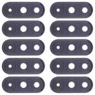 For Samsung Galaxy A36 SM-A366B 10pcs Rear Camera Lens Cover (Black) - 1