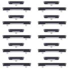 For Samsung Galaxy S25 Ultra SM-S938B 10pcs Power Button and Volume Control Button (Black) - 1