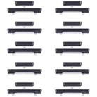 For Samsung Galaxy S23+ SM-S916B 10pcs Power Button and Volume Control Button (Black) - 1