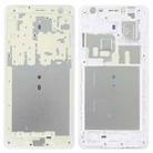 For Galaxy J3 Pro Front Housing LCD Frame Bezel (White) - 1