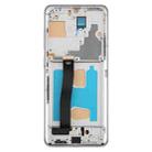 For Samsung Galaxy S20 Ultra SM-G988B 6.78 inch TFT LCD Screen Digitizer Full Assembly with Frame, Not Supporting Fingerprint Identification (Silver) - 3
