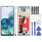 For Samsung Galaxy S20 4G SM-G980F 6.12 inch TFT LCD Screen Digitizer Full Assembly with Frame, Not Supporting Fingerprint Identification (Silver) - 1