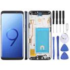 For Samsung Galaxy S9+ SM-G965F 6.18 inch TFT LCD Screen Digitizer Full Assembly with Frame (Blue) - 1
