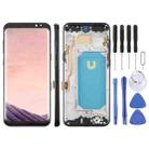 For Samsung Galaxy S8+ SM-G955F 6.18 inch TFT LCD Screen Digitizer Full Assembly with Frame (Black) - 1