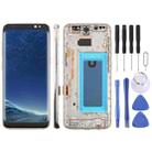 For Samsung Galaxy S8 SM-G950F 5.7 inch TFT LCD Screen Digitizer Full Assembly with Frame (Gold) - 1