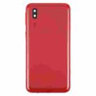 For Samsung Galaxy A2 Core SM-A260F Back Cover with Camera Lens Cover(Red) - 2