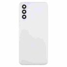 For Samsung Galaxy A04s SM-A047F Back Cover with Camera Lens Cover(White) - 2