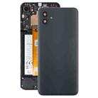 For Samsung Galaxy A04 SM-A045F Back Cover with Camera Lens Cover(Gray) - 1