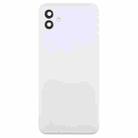 For Samsung Galaxy A04 SM-A045F Back Cover with Camera Lens Cover(White) - 2