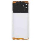For Samsung Galaxy A04 SM-A045F Back Cover with Camera Lens Cover(White) - 3