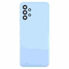 For Samsung Galaxy A13 SM-A135F Back Cover with Camera Lens Cover(Blue) - 2