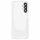 For Samsung Galaxy A13 SM-A135F Back Cover with Camera Lens Cover(White) - 3