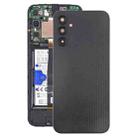 For Samsung Galaxy A14 SM-A145F Back Cover with Camera Lens Cover(Black) - 1