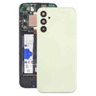 For Samsung Galaxy A14 SM-A145F Back Cover with Camera Lens Cover(Green) - 1