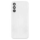 For Samsung Galaxy A14 SM-A145F Back Cover with Camera Lens Cover(Silver) - 2