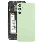 For Samsung Galaxy A34 SM-A346B Back Cover with Camera Lens Cover(Green) - 1