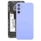 For Samsung Galaxy A34 SM-A346B Back Cover with Camera Lens Cover(Purple) - 1