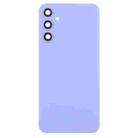 For Samsung Galaxy A34 SM-A346B Back Cover with Camera Lens Cover(Purple) - 2