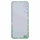 For Samsung Galaxy A34 SM-A346B Back Cover with Camera Lens Cover(Purple) - 3